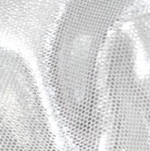 Fémesen csillogó táncruha anyag - SILVER